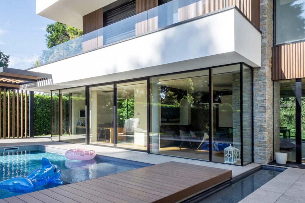 Vetrata panoramica a Carimate (CO)