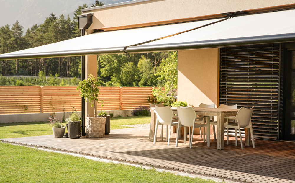 Tenda A Strati Anytime Home 132x160 Cm Caffè - Oscurante E Trasparente Con Occhielli